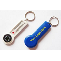 Compass & Thermometer Key Chain